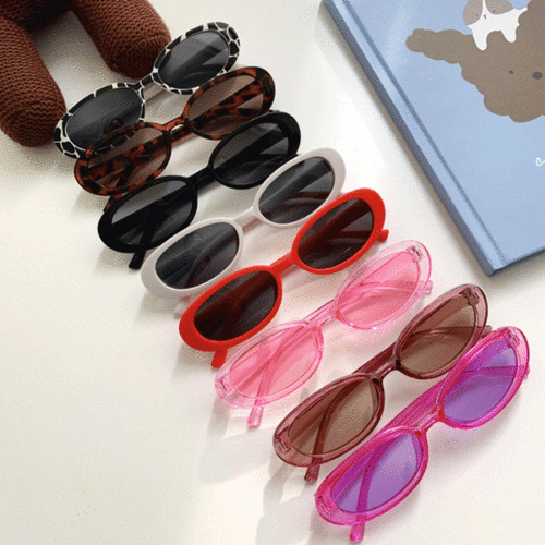 [무배/당일출고] 힙스터 투명 뿔테 레트로 틴트 인싸 안경 선글라스