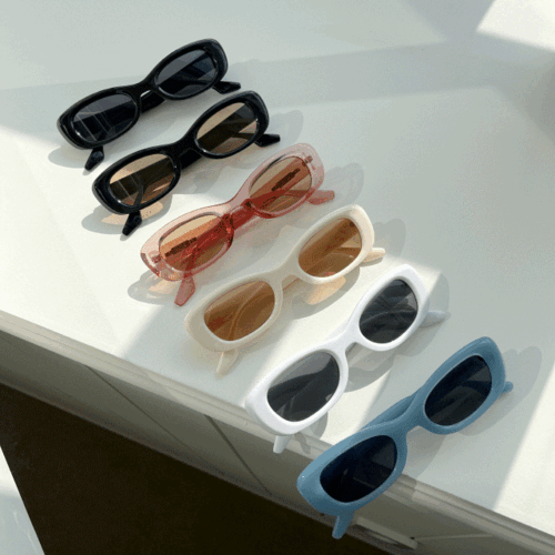 [무배] 리부트 투명 스트릿 안경테 뿔테 선글라스 남녀공용 안경 6color
